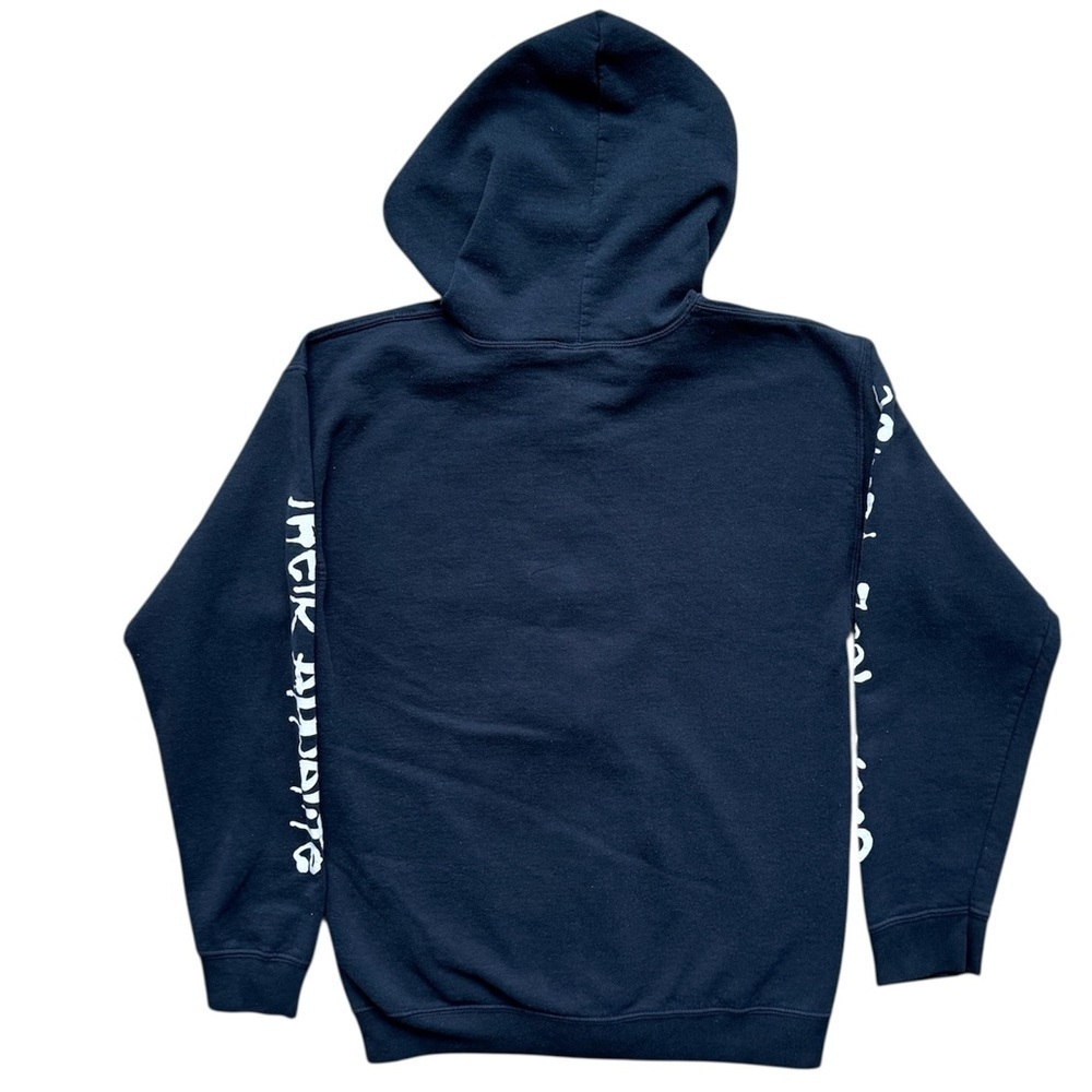 Soon You’ll Please Their Appetite Y2K Metallica Gildan Hoodie Women’s M - Picture 2 of 10